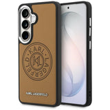 Karl Lagerfeld Perforeret KL MagSafe Case til Samsung Galaxy S26+ - Brunt