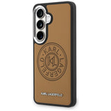 Karl Lagerfeld Perforeret KL MagSafe Case til Samsung Galaxy S26+ - Brunt