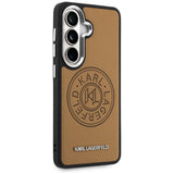 Karl Lagerfeld Perforeret KL MagSafe Case til Samsung Galaxy S26+ - Brunt