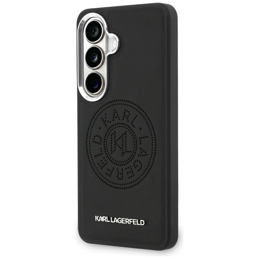 Karl Lagerfeld Perforeret KL MagSafe Case til Samsung Galaxy S26+ - sort