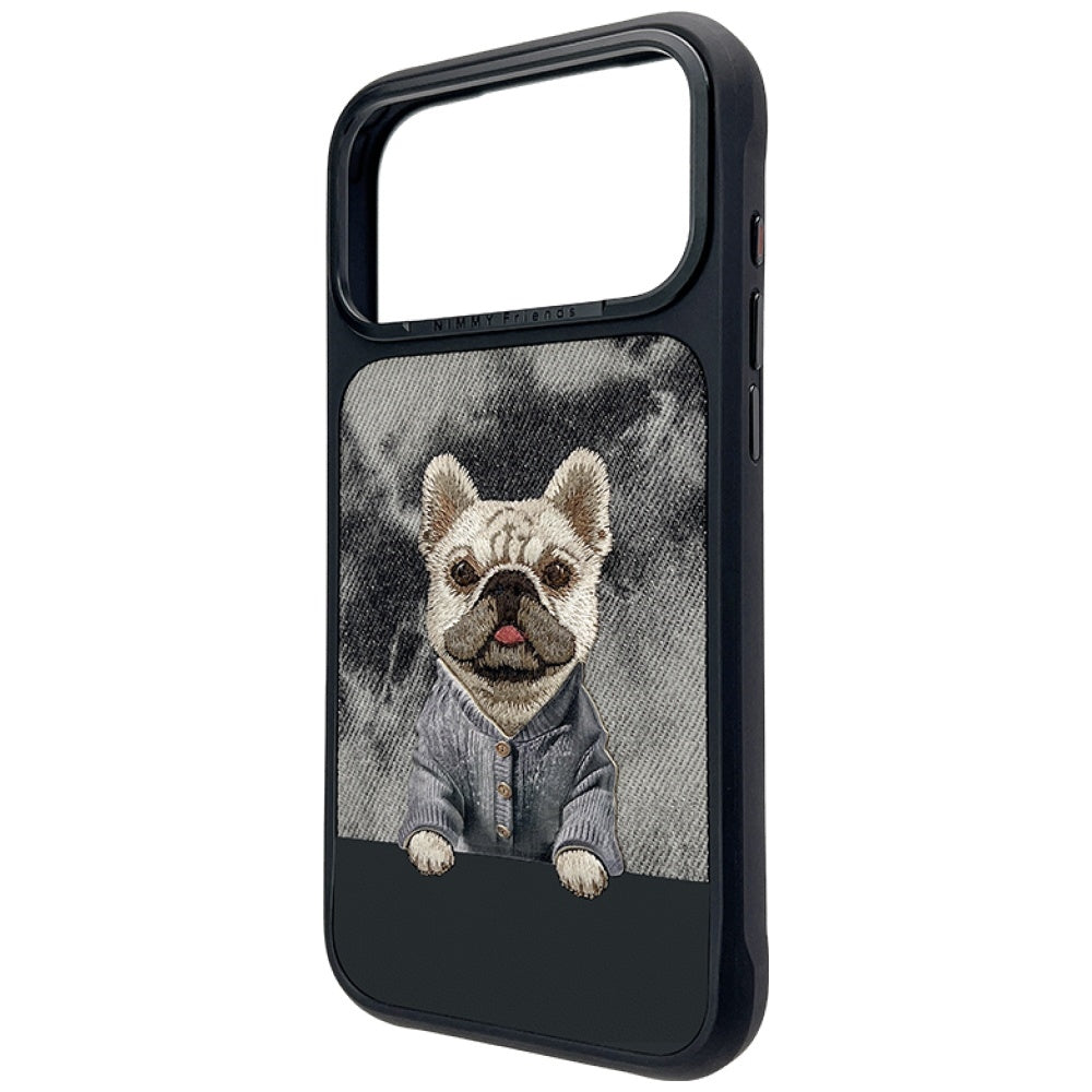 Nimmy Gentle Pets Series Dog MagSafe-fodral til iPhone 17 Pro - sort