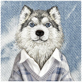 Nimmy Gentle Pets Series Dog MagSafe case til iPhone 17 Pro - grå