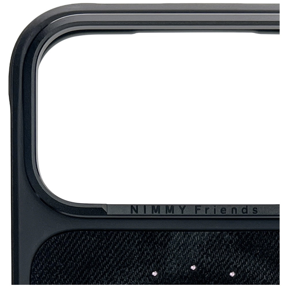 Nimmy Lucky Fashion Cat MagSafe-hylster til iPhone 17 Pro Max - sort