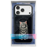 Nimmy Lucky Fashion Cat MagSafe-hylster til iPhone 17 Pro Max - sort