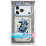 Nimmy Eagle MagSafe-fodral til iPhone 17 Pro - lysgrå