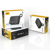 QCY SP2 IP67 Bluetooth Speaker with RGB Backlight and Stereo Mode - Black