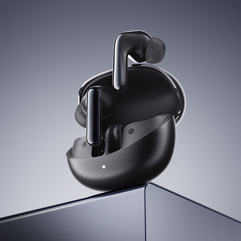 QCY Melobuds N60 Wireless In-Ear Headphones with LDAC and ANC Noise Cancellation - Black