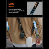 Spigen DA30M Stap Crossbody Phone Lanyard - sort