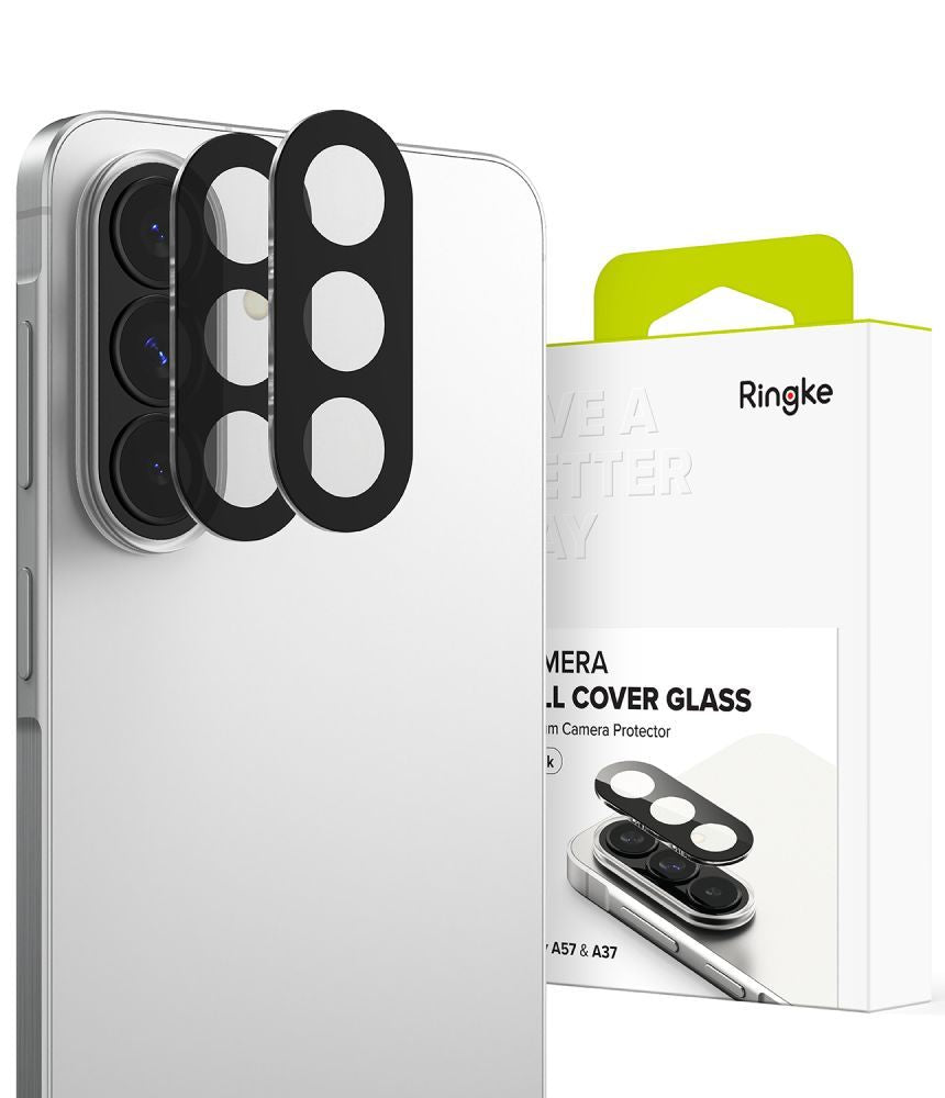Ringke Camera Full Cover 2-pakke til Samsung Galaxy A37/A57 5G - sort