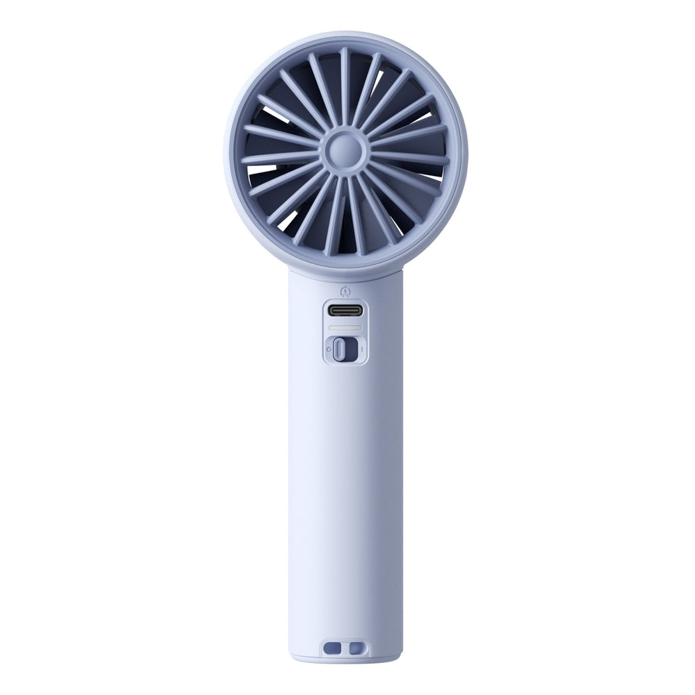 Jisulife håndholdt ventilator 10 4000mAh bærbar USB-ventilator - blå