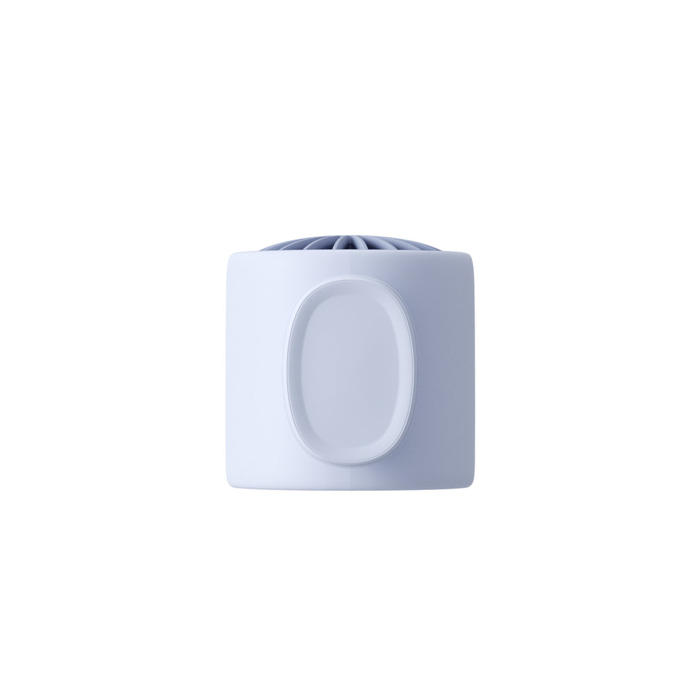 Jisulife håndholdt ventilator 10 4000mAh bærbar USB-ventilator - blå