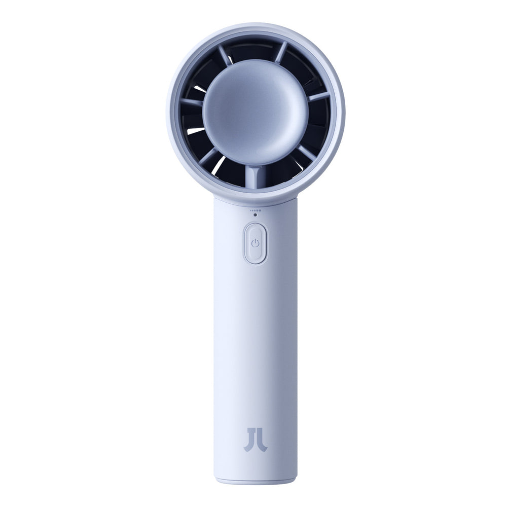 Jisulife håndholdt ventilator 10 4000mAh bærbar USB-ventilator - blå
