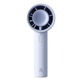 Jisulife håndholdt ventilator 10 4000mAh bærbar USB-ventilator - blå