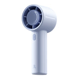 Jisulife håndholdt ventilator 10 4000mAh bærbar USB-ventilator - blå