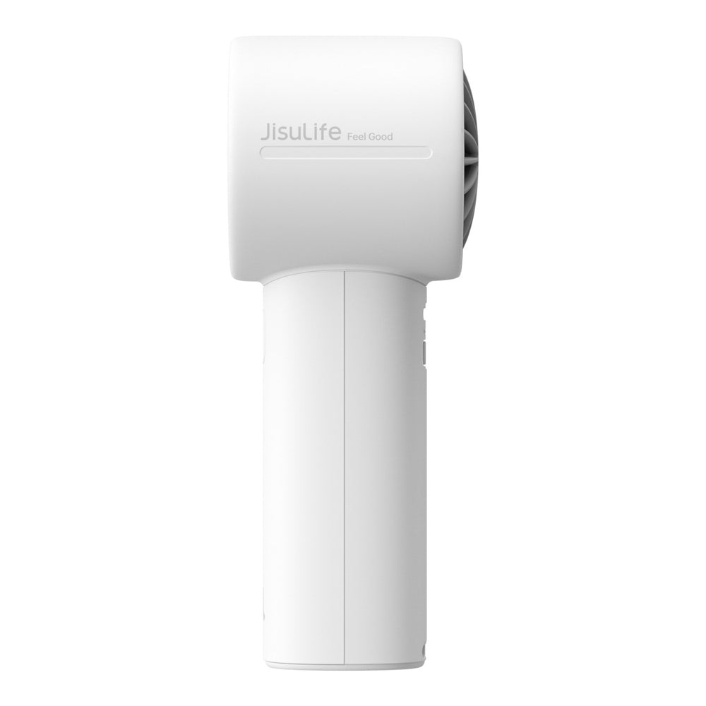 Jisulife håndholdt ventilator 10 4000mAh bærbar USB-ventilator - grå