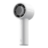 Jisulife håndholdt ventilator 10 4000mAh bærbar USB-ventilator - grå
