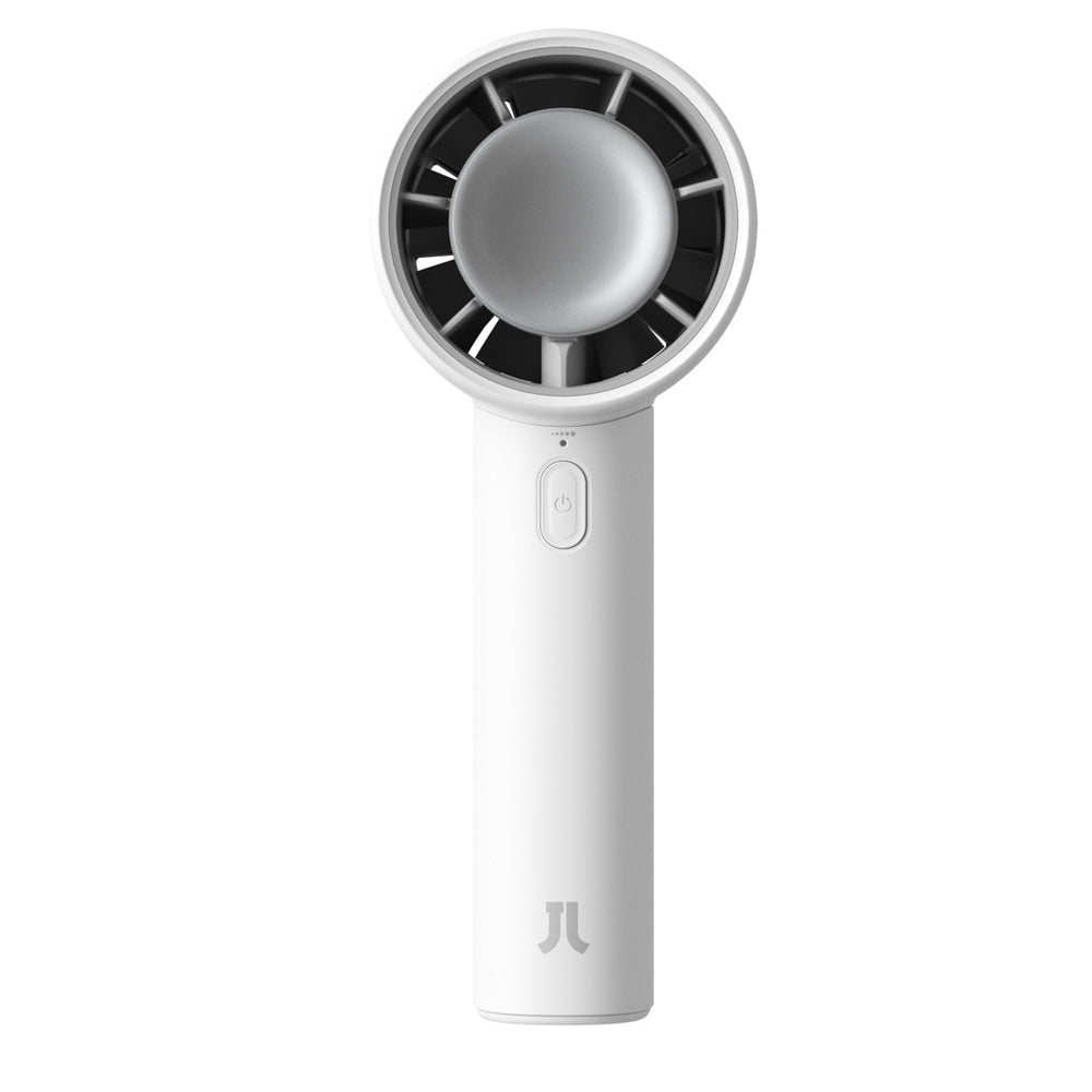 Jisulife håndholdt ventilator 10 4000mAh bærbar USB-ventilator - grå