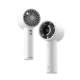 Jisulife håndholdt ventilator 10S 5000mAh bærbar USB-ventilator - grå