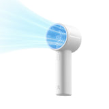 Jisulife håndholdt ventilator 10S 5000mAh bærbar USB-ventilator - grå