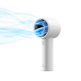 Jisulife håndholdt ventilator 10S 5000mAh bærbar USB-ventilator - grå