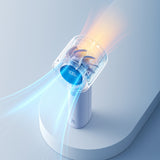 Jisulife håndholdt ventilator 10S 5000mAh bærbar USB-ventilator - blå
