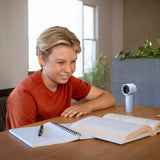 Jisulife håndholdt ventilator 10S 5000mAh bærbar USB-ventilator - blå