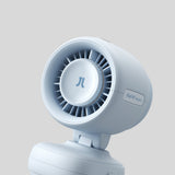 Jisulife Stroller Fan 4 5000mAh Mini Fan til Stroller med Fleksibel Stativ - Blå