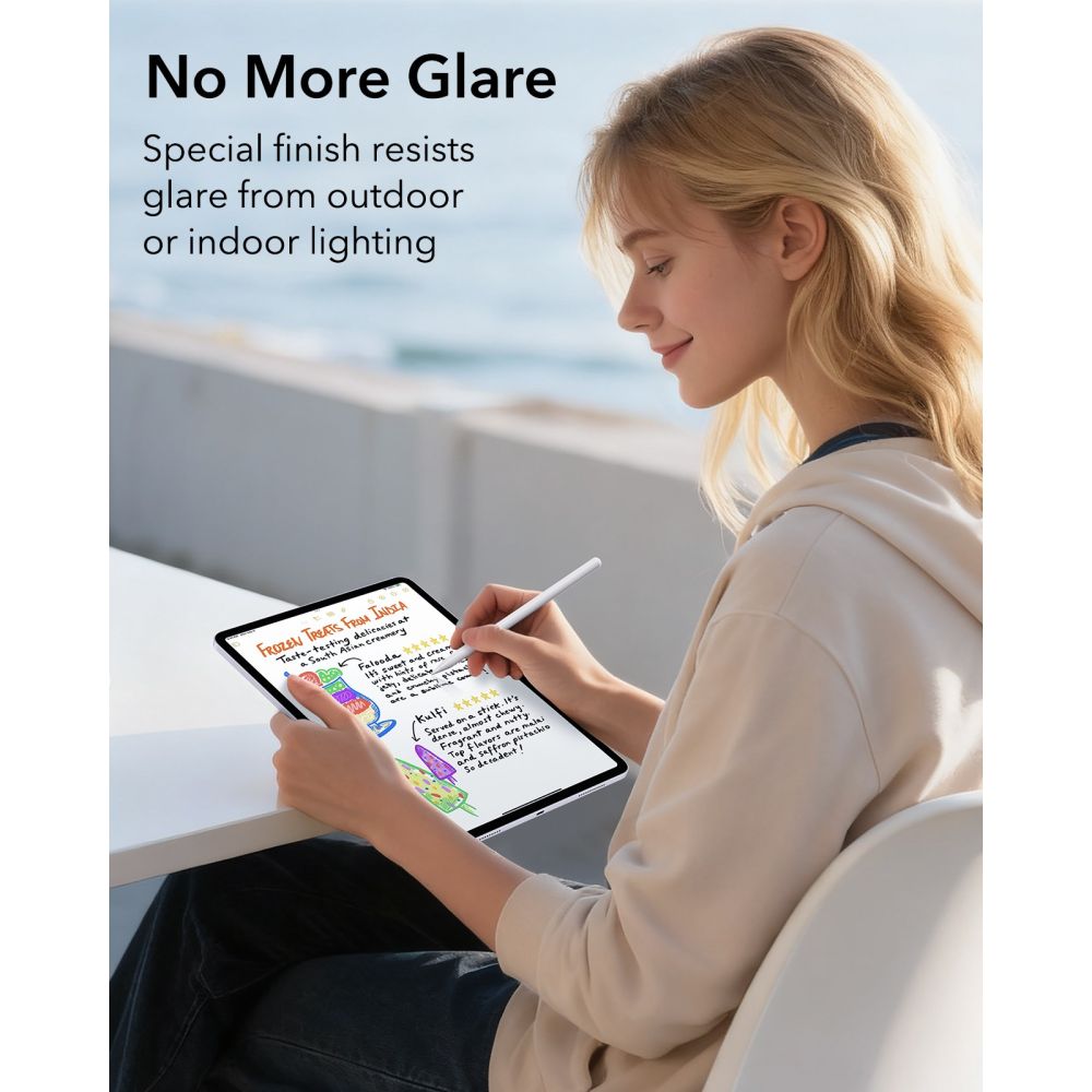 ESR Paper Feel Tempered Glass til iPad Air 10.9  (2020/2022) / 11  (2024/2025/2026)