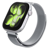 Spigen WBM4 rem til Apple Watch (40 / 41 / 42 mm) - Sølv