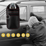 Wozinsky WPB-R14 RFID-blokerende etui til nøglefri nøgler 14x9 cm - sort