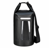 WNA-15L waterproof bag for a 15 l sup kayak with an RFID blocking divider - black