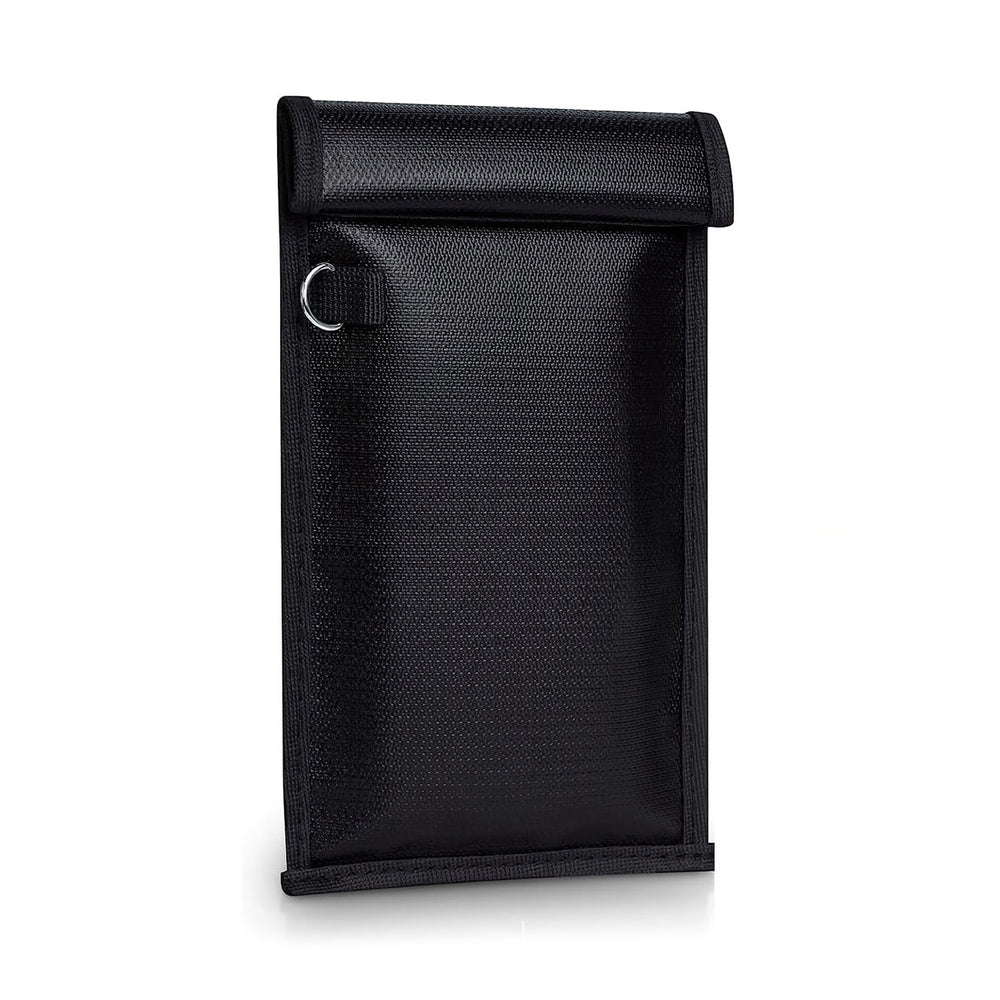 Fireproof RFID Phone Case OTN-27 with Signal Blocker 27x12.3 cm - Black
