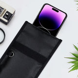 Fireproof RFID Phone Case OTN-27 with Signal Blocker 27x12.3 cm - Black