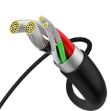 Baseus Superior-serien Kabel USB til micro USB, 2A, 1m (sort)