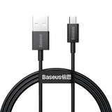 Baseus Superior-serien Kabel USB til micro USB, 2A, 1m (sort)