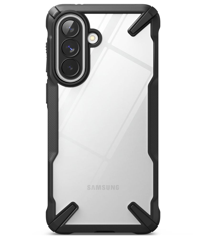 Ringke Fusion X Case til Samsung Galaxy A57 5G - Klar og sort