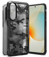 Ringke Fusion X Case til Samsung Galaxy A57 5G - sort og grå