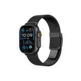 AmazingThing Titan Premium Metal Band til AppleWatch 38/40/41/42/44/45/46/49 mm - sort