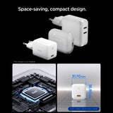 Spigen EE451EU Essential USB-C 45W Wall Charger - hvid