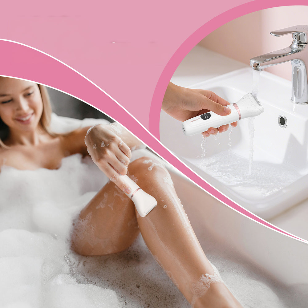 MAXGROOM JK-105 3-in-1 Women's Body and Face Trimmer - White