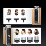MAXGROOM ZC-F608 Hair Clipper with Trimmer - Black