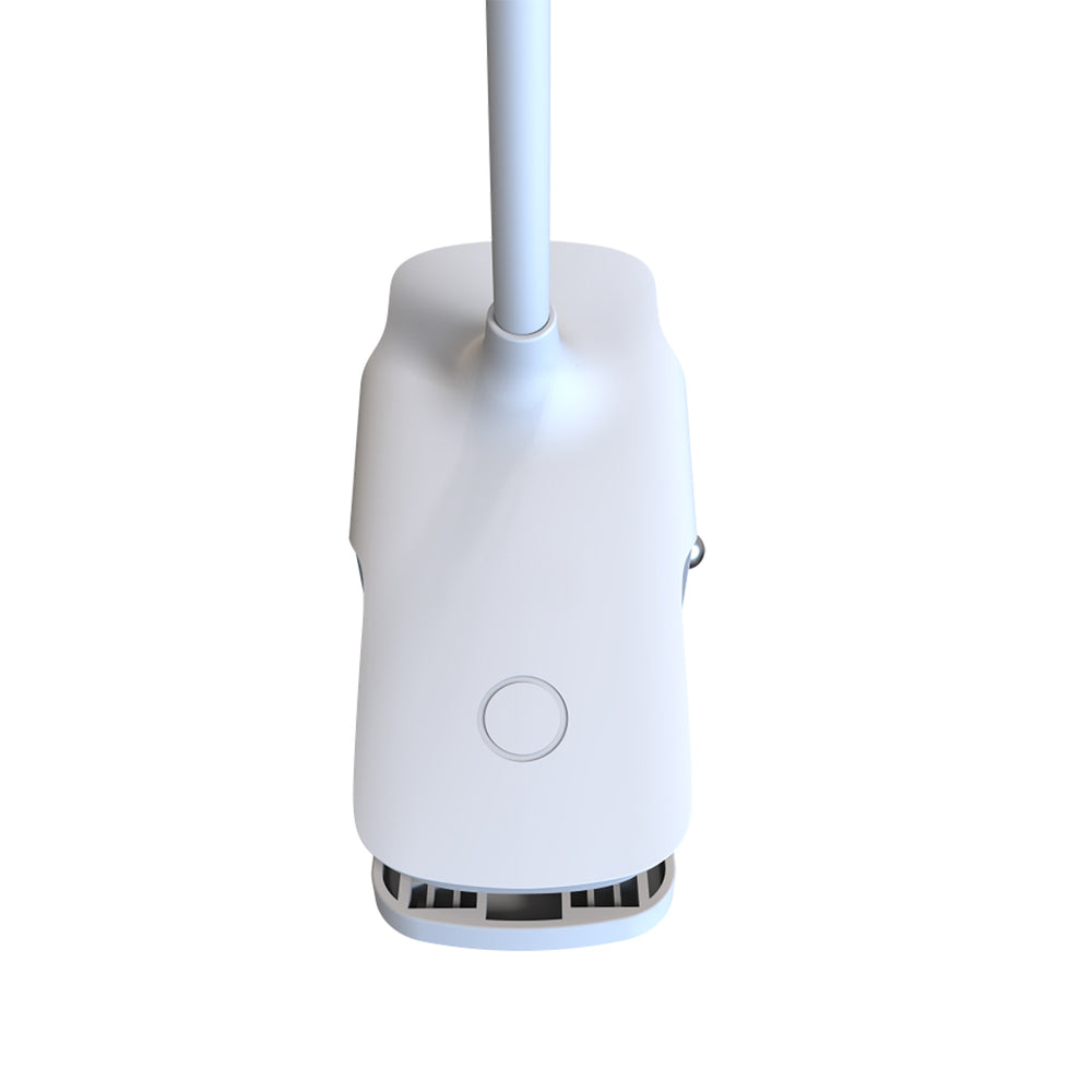 Wozinsky VT-02 Mini LED Reading Lamp with Clip and USB-C Cable 80 cm - White