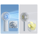 Jisulife Handheld Fan Life4 3600mAh Portable USB Fan - Gray