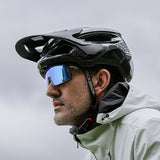 Rockbros LK-99 Mountain Bike Helmet with Adjustable Visor and Magnetic Closure 58-62 cm - Black