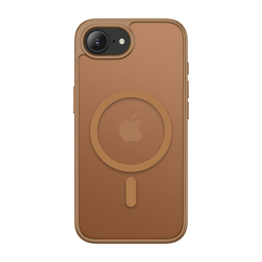Tech-Protect BasicMag MagSafe Case til iPhone 16e / 17e - Brunt