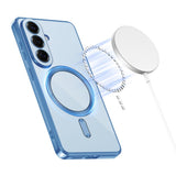 Tech-Protect MagFlex MagSafe Case til Samsung Galaxy S26 - gennemsigtig blå