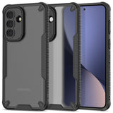 Tech-Protect Rugged Shield Case til Samsung Galaxy A57 5G - gennemskinneligt sort