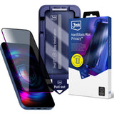 9H hærdet glas med 3mk HardGlass Max Privacy filter til Samsung Galaxy S24 / S25