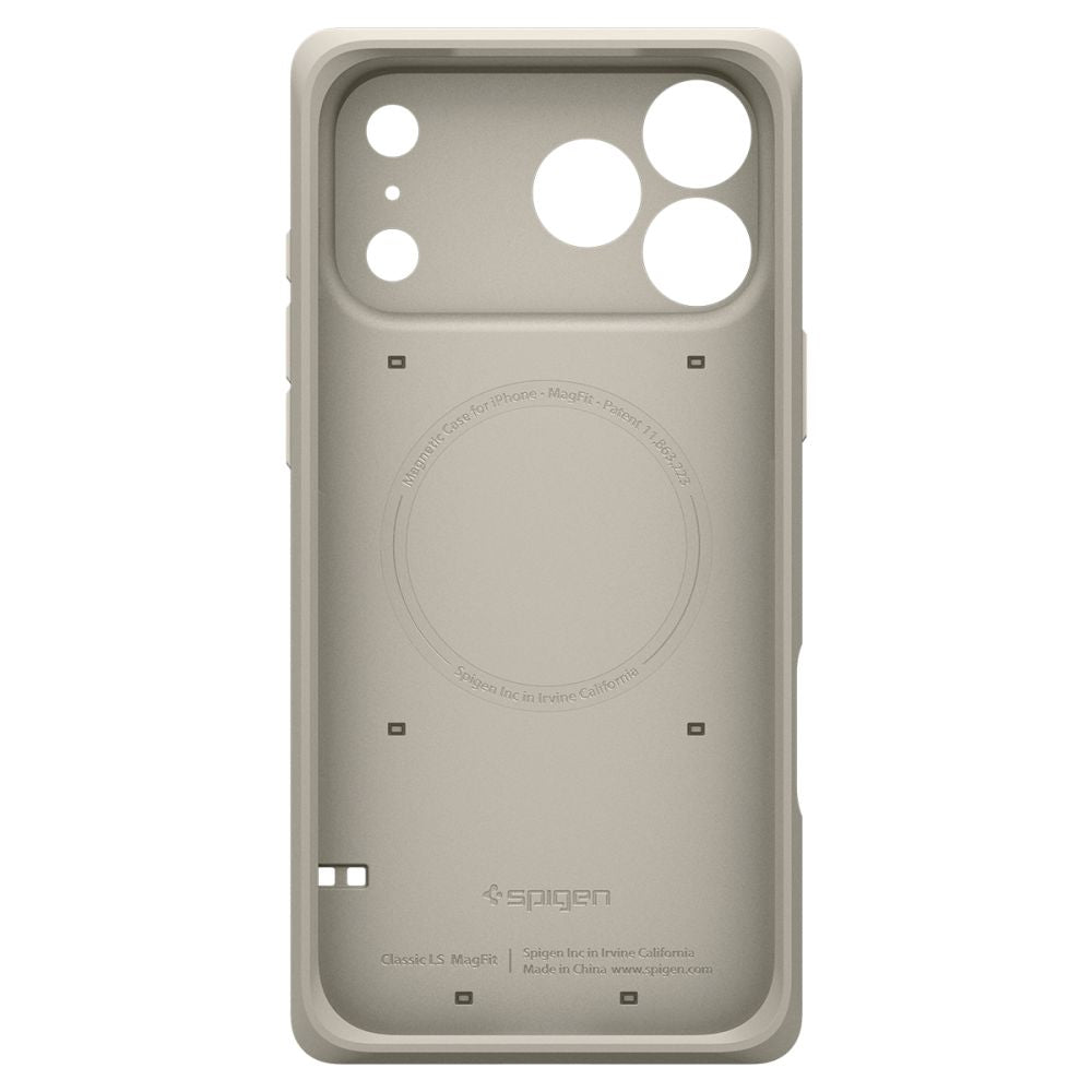 Spigen Classic LS MagSafe Case til iPhone 17 Pro - Beige