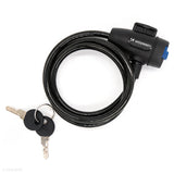 Wozinsky WZR-K3 Cable Bicycle Lock with Key 90 cm - Black